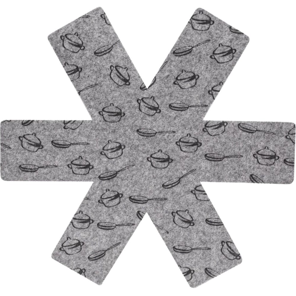 Starfrit® Polyester Pot & Pan Protectors, Gray, 15”,