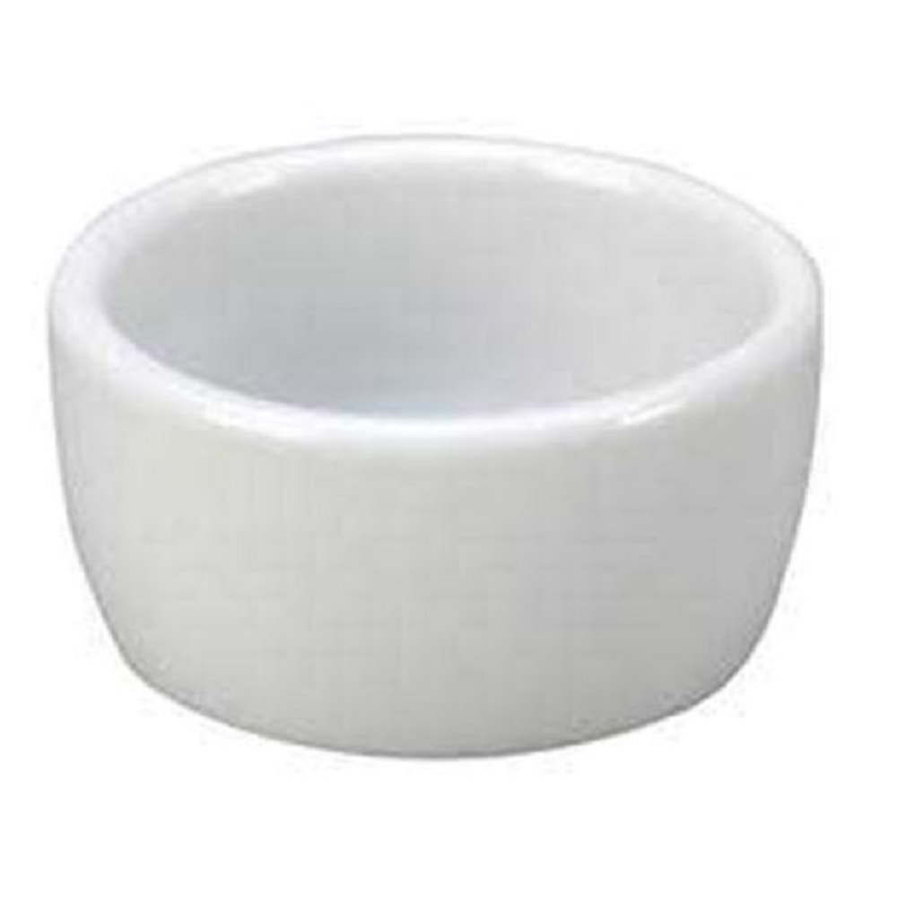 Hoffman Vertex Ramekins, 2 Oz, White, Pack Of