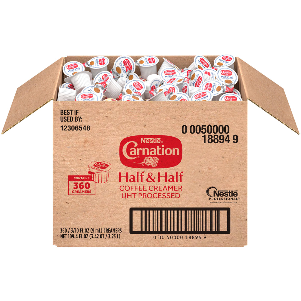 Carnation Half-And-Half Liquid Coffee Creamer, Original Flavor,