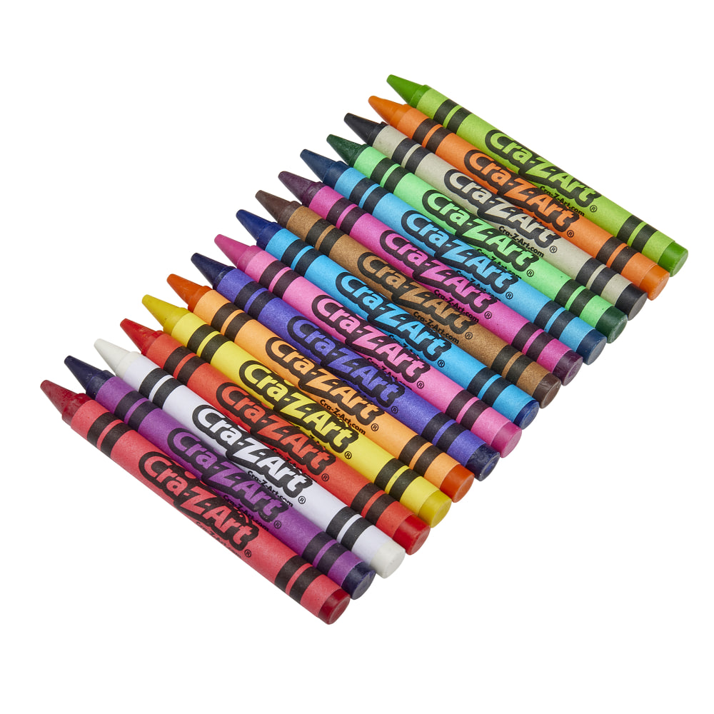 Cra-Z-Art Crayons Class Pack, Standard, 8 Assorted Colors,