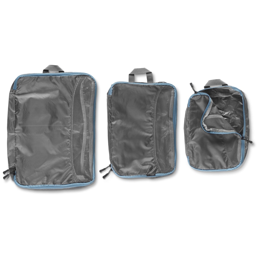 Conair Nylon Travel Smart® Packing Cube Set, Slate,