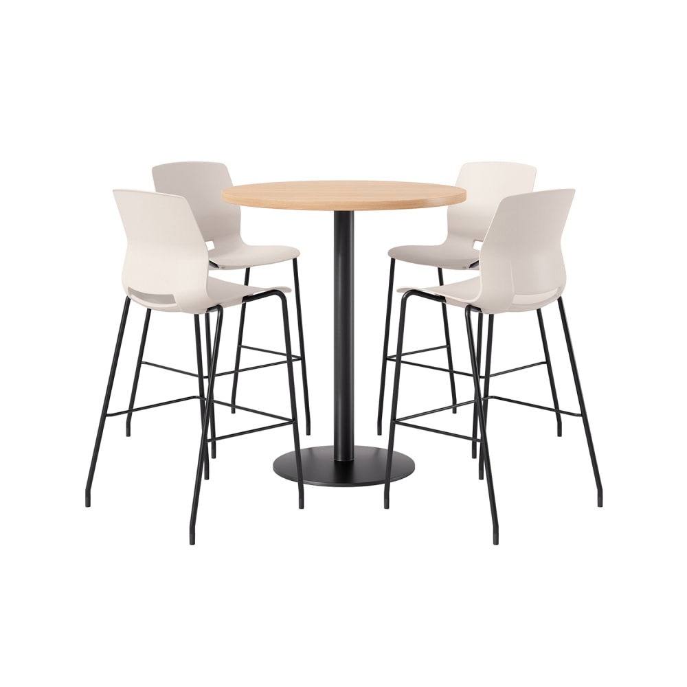 KFI Studios Proof Bistro Round Pedestal Table With