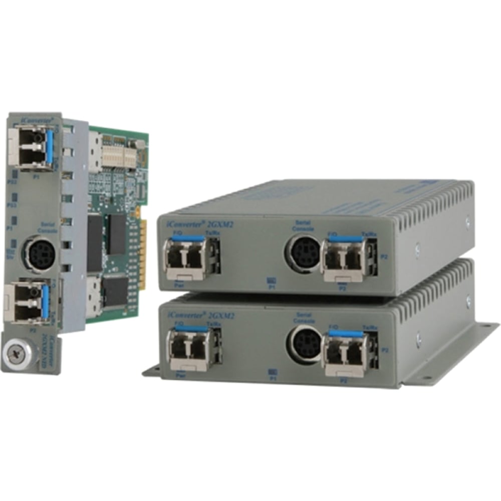 Omnitron Systems iConverter 2GXM 1000BASE-X SFP to 1000BASE-X