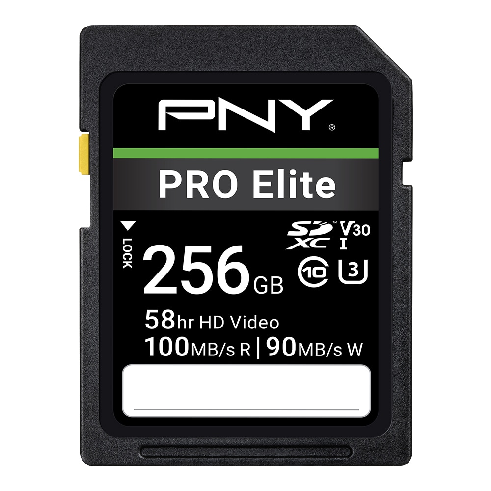 PNY PRO Elite Class 10 U3 V30 SD
