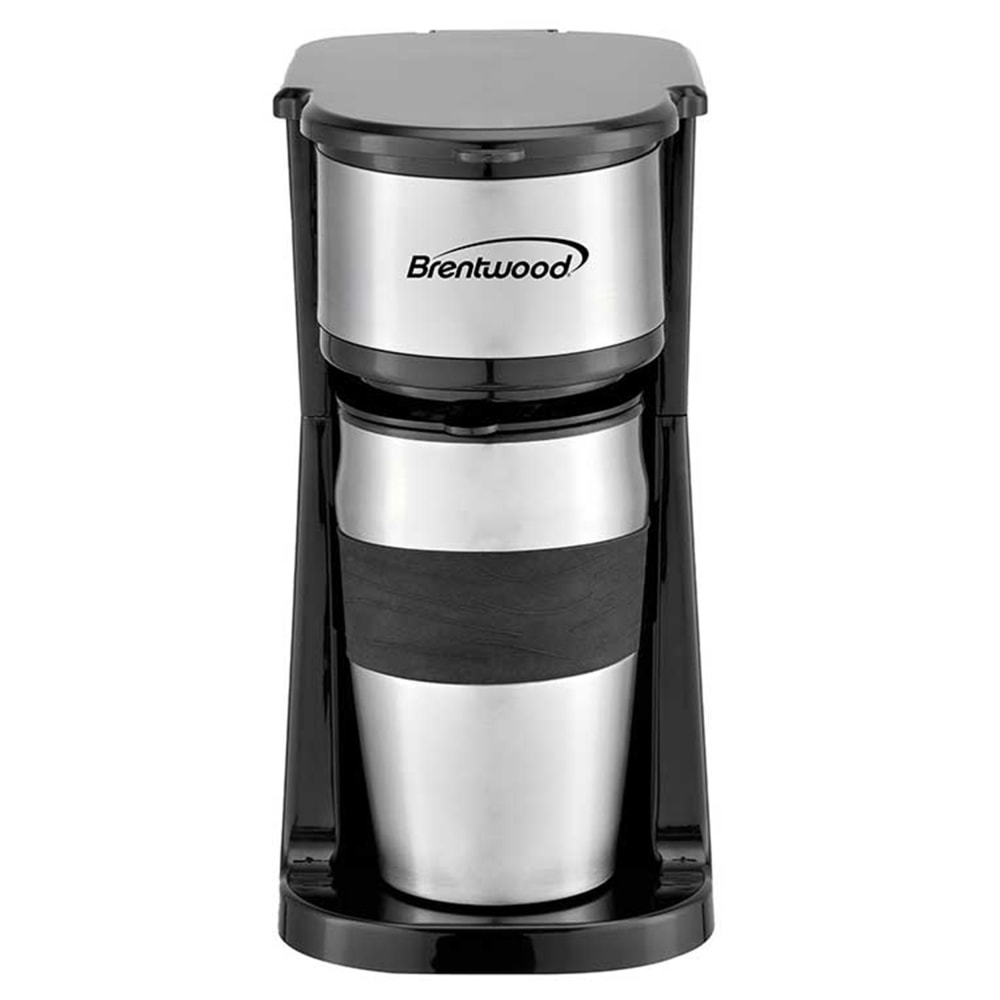Brentwood Portable Single Serve Coffee Maker With 14