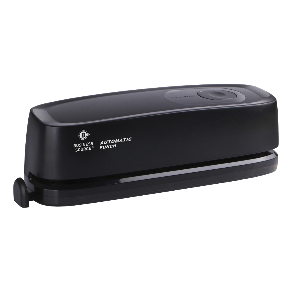 Business Source 3-Hole Electric Hole Punch