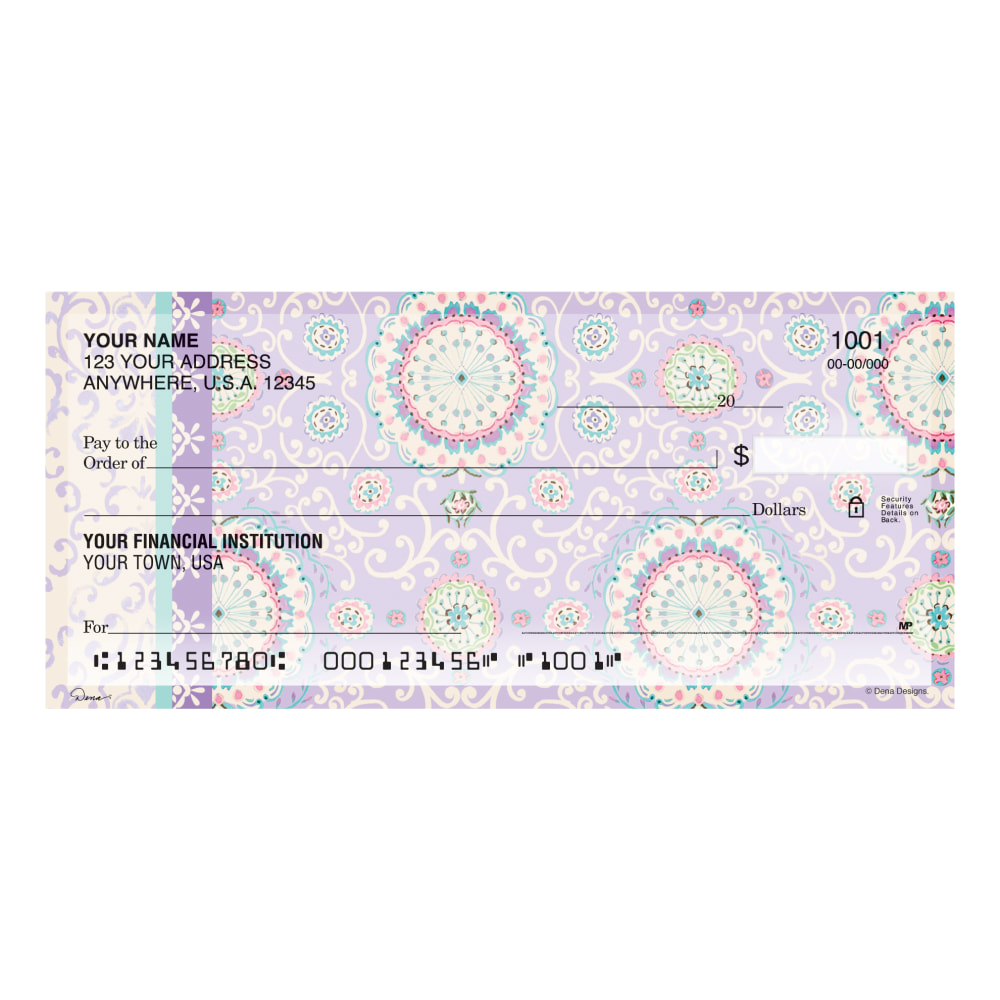 Custom Personal Wallet Checks, 6" x 2-3/4", Duplicates,