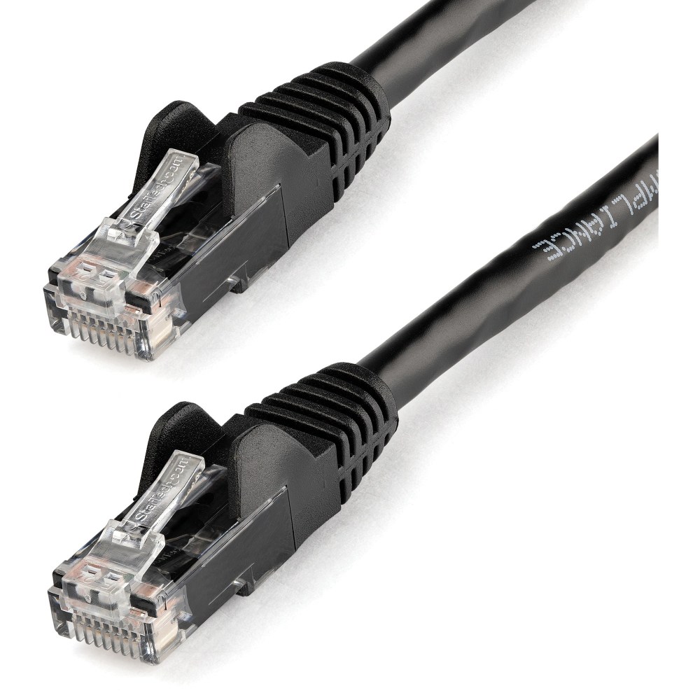 StarTech.com 4ft CAT6 Ethernet Cable - Black Snagless