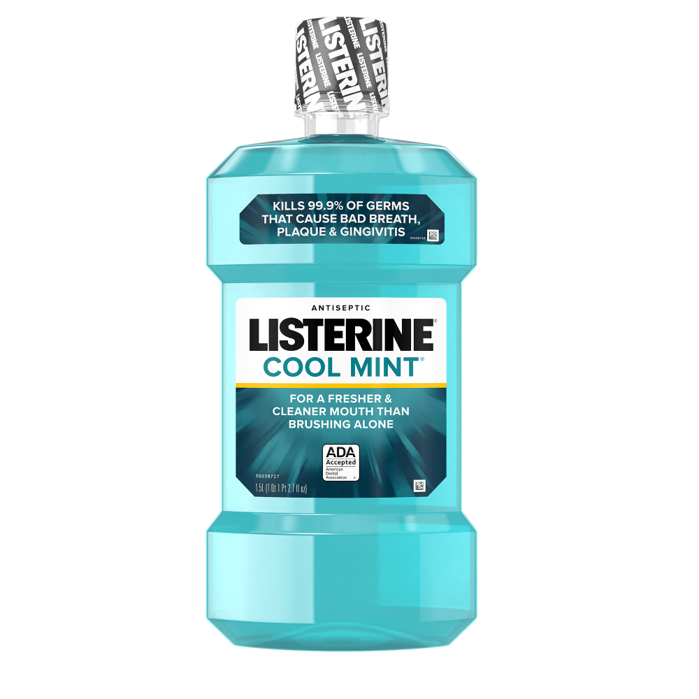 Johnson & Johnson Listerine Cool Mint Antiseptic Mouthwash,