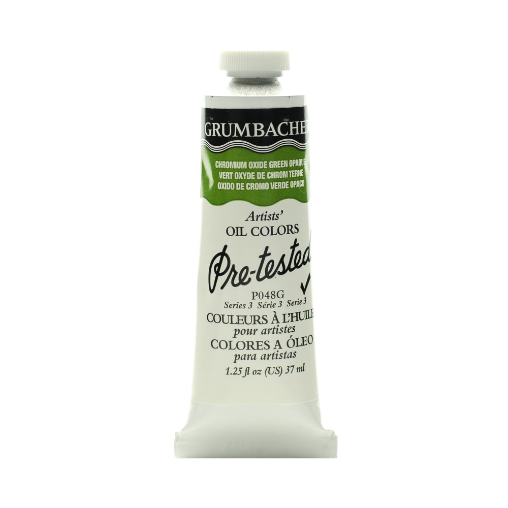Grumbacher P048 Pre-Tested Artists&#x27; Oil Colors, 1.25 Oz,
