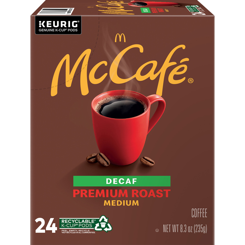 McCafe McCaf Decaf Medium Premium Roast Coffee K