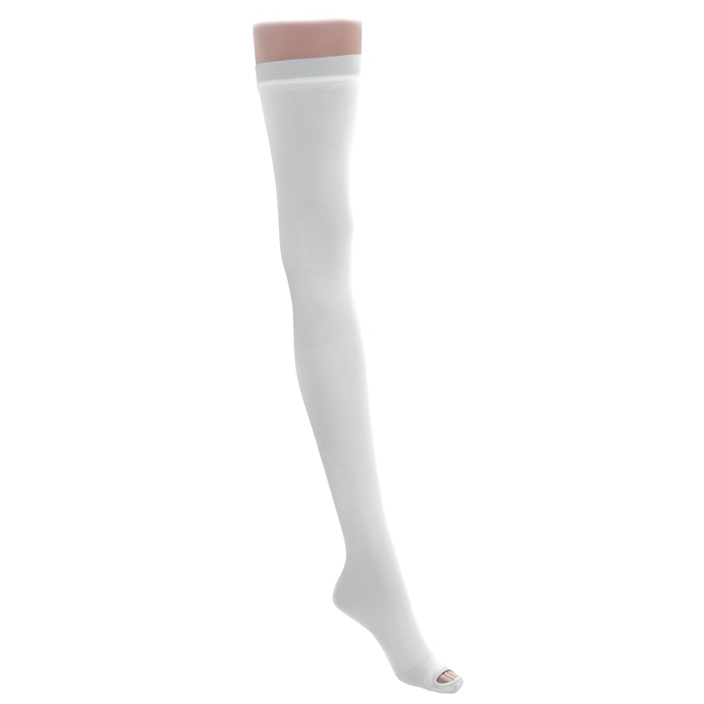 Medline EMS Nylon/Spandex Thigh-Length Anti-Embolism Stockings,