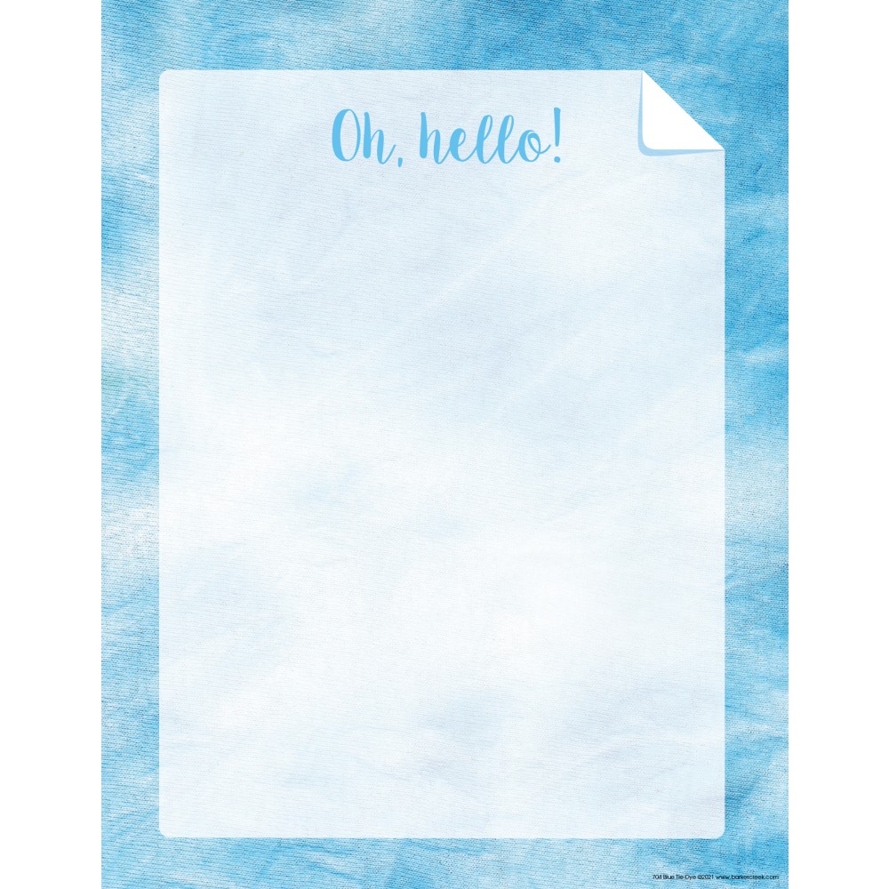 Barker Creek Designer Computer Paper, 8-1/2” x 11”,
