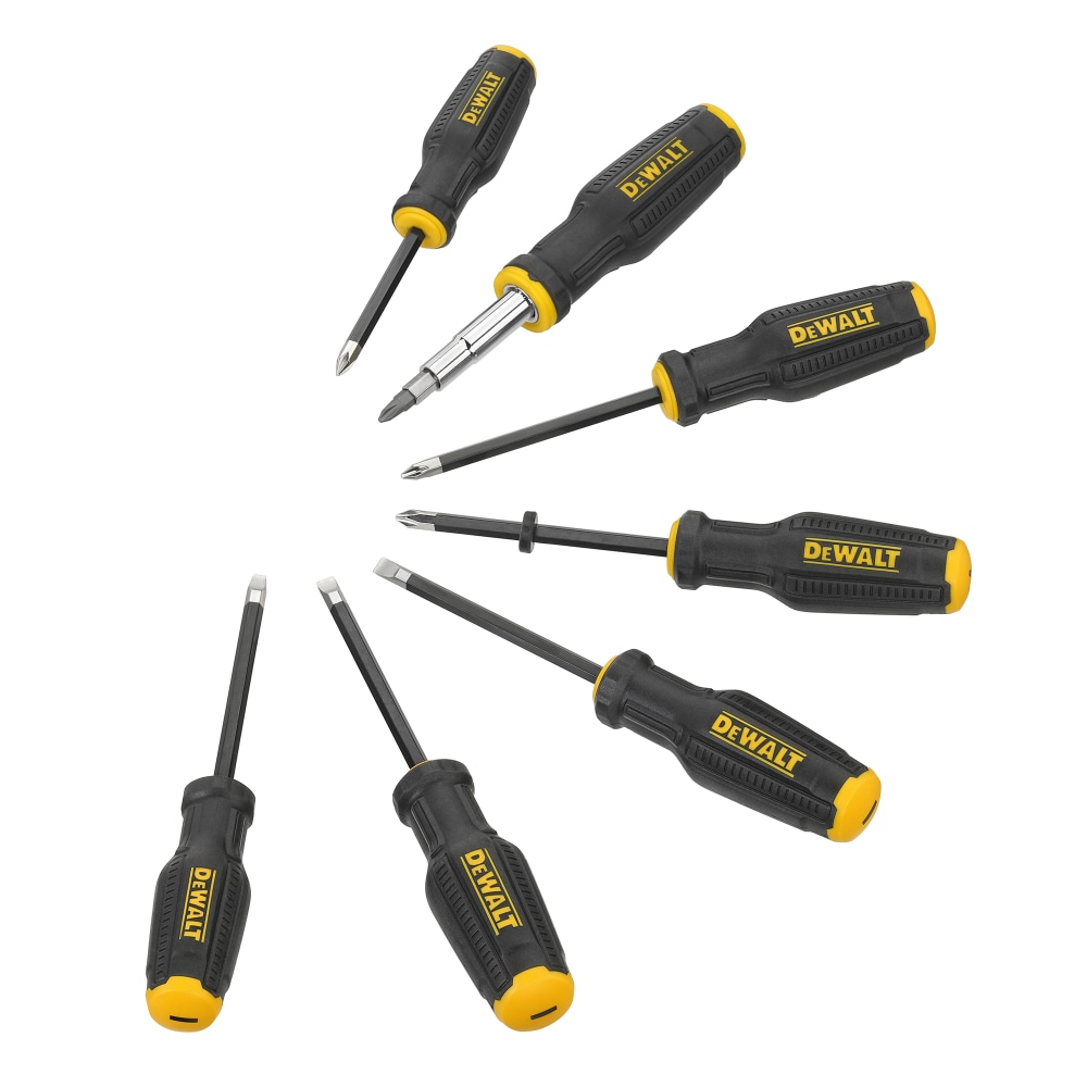 Dewalt TOUGHSERIES 17-Piece Screwdriver Set, Black/Yellow