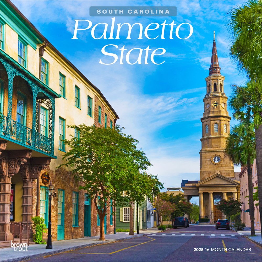 2025 BrownTrout Palmetto State South Carolina Places Monthly