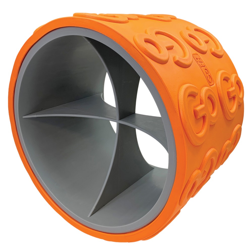 GoFit® GoWheel Mega Roller, 12” x 8”, Orange