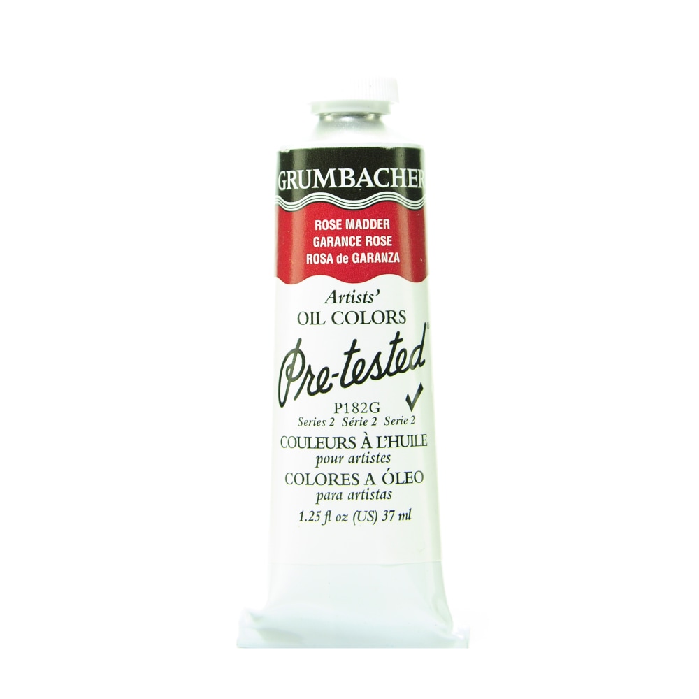 Grumbacher P182 Pre-Tested Artists&#x27; Oil Colors, 1.25 Oz,
