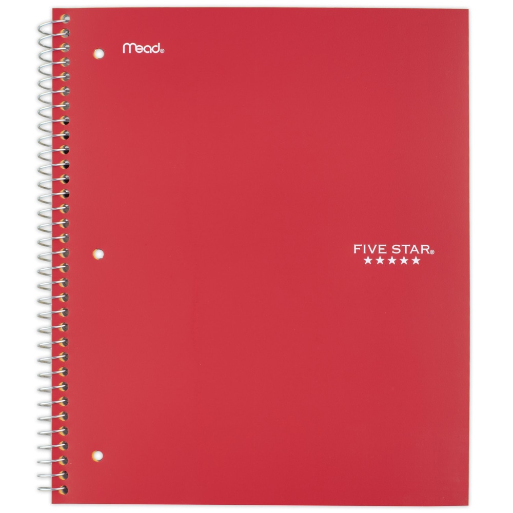 Five Star® Wirebound Notebook, 8" x 10-1/2", 1