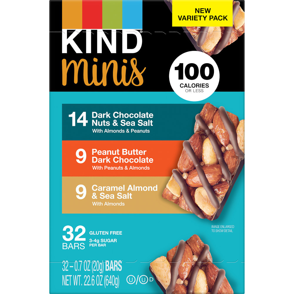 KIND Minis Dark Chocolate Nuts & Sea Salt