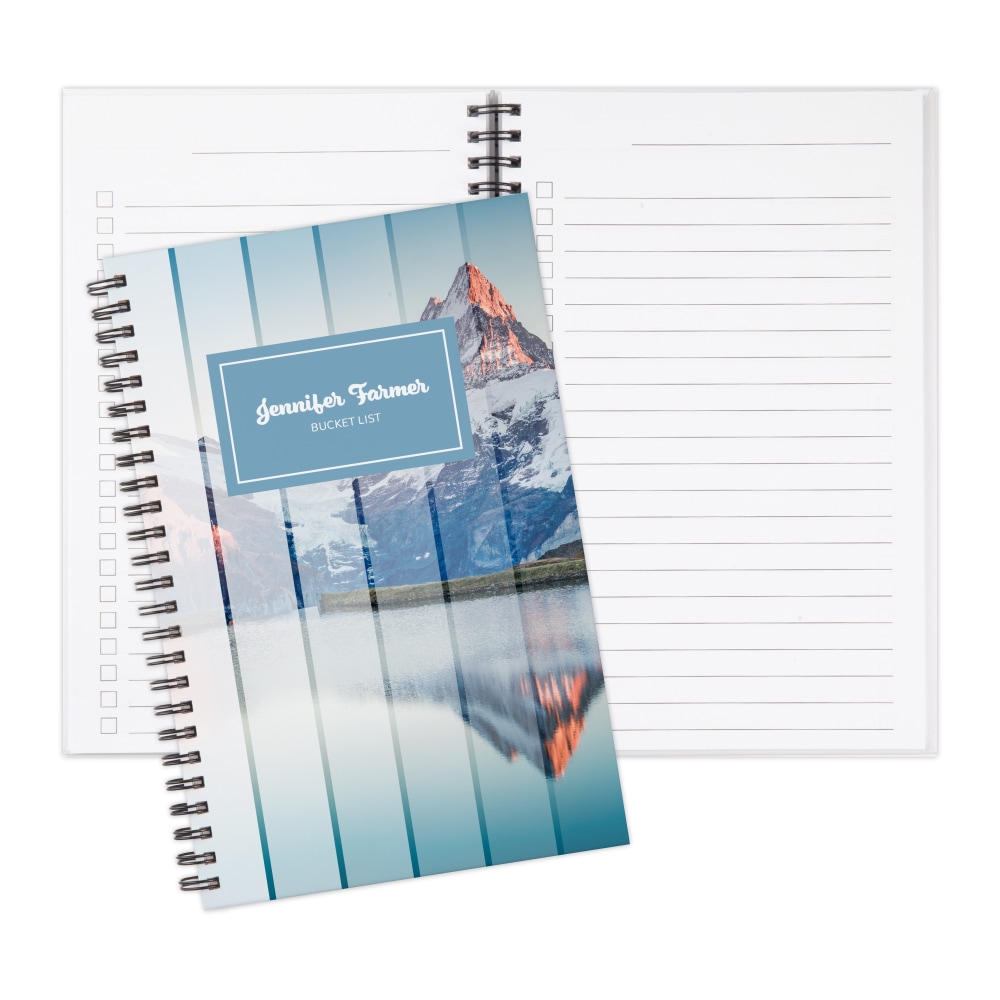 Custom Create-Your-Own Full-Color Satin Matte Laminated Hard