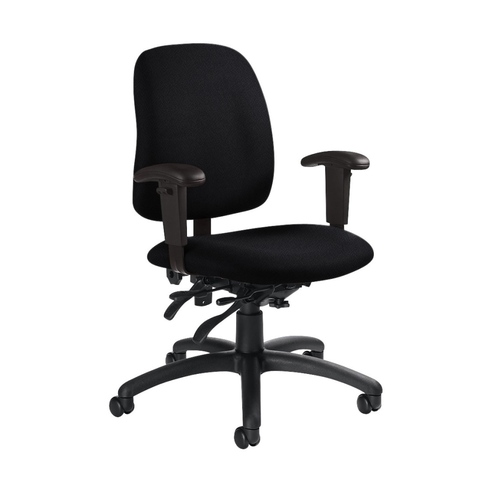 Global® Goal Low-Back Multi-Tilter Chair, 36"H x 25"W