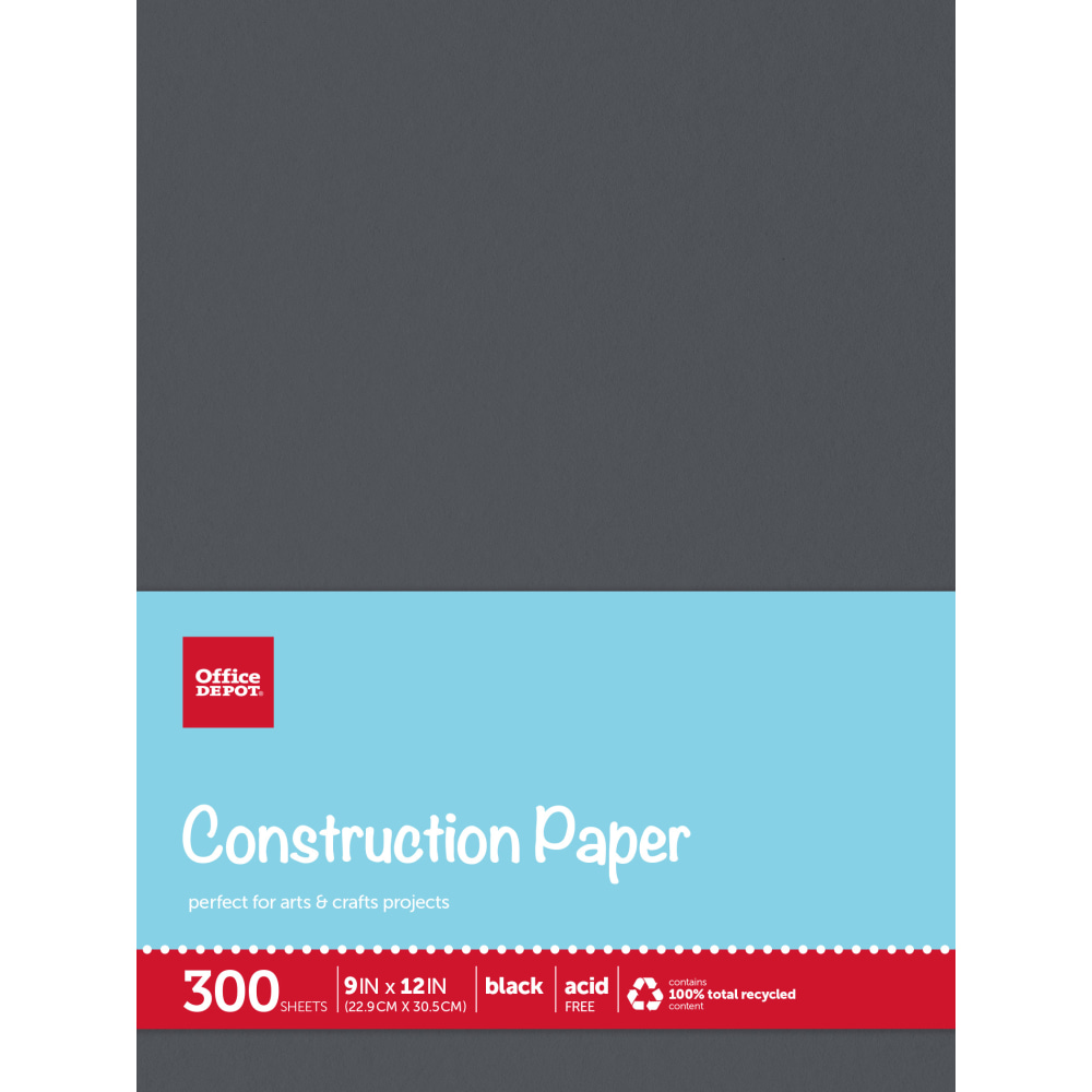Office Depot® Brand Construction Paper, 9" x 12",