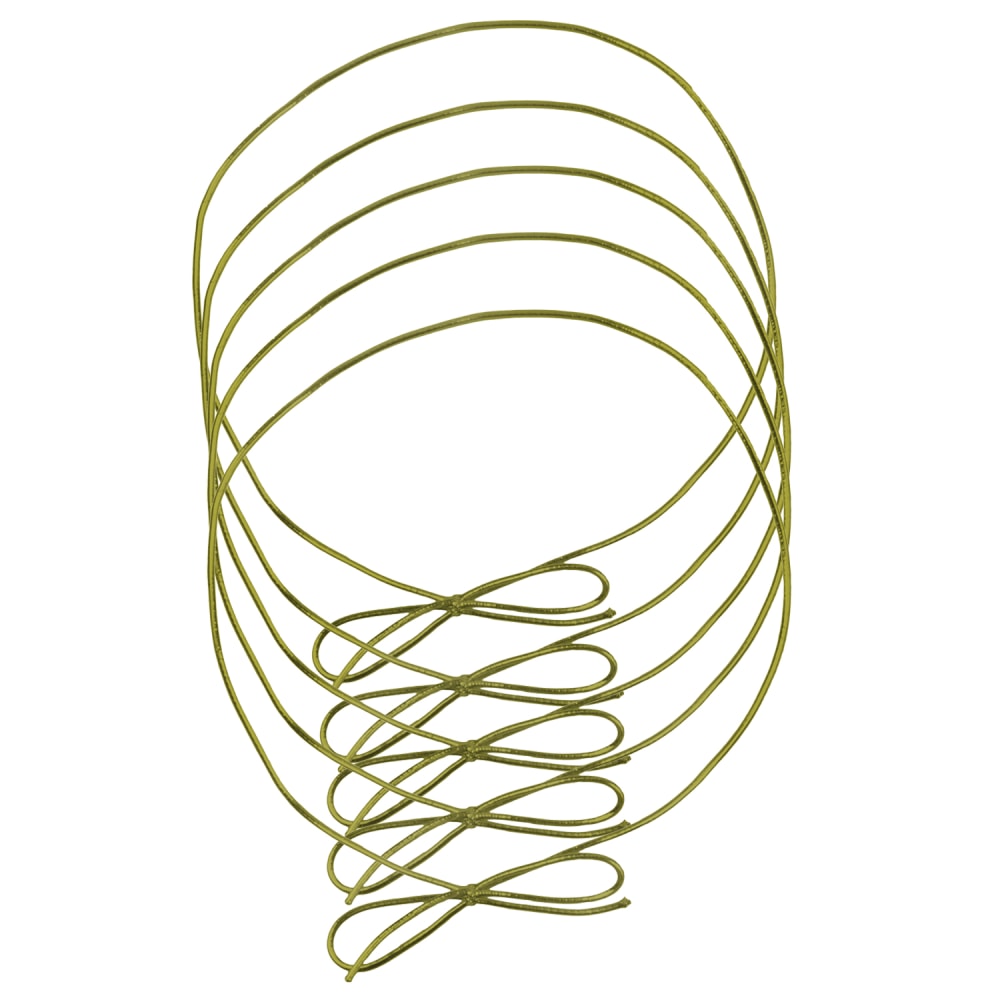 JAM Paper® Small Elastic Gift Wrap String Ties,