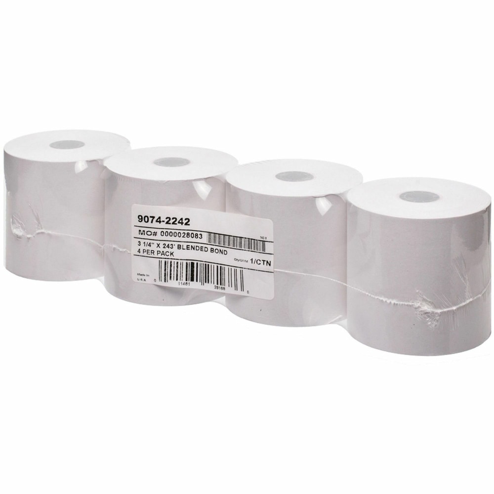 ICONEX 1-ply Blended Bond Paper POS Receipt Roll