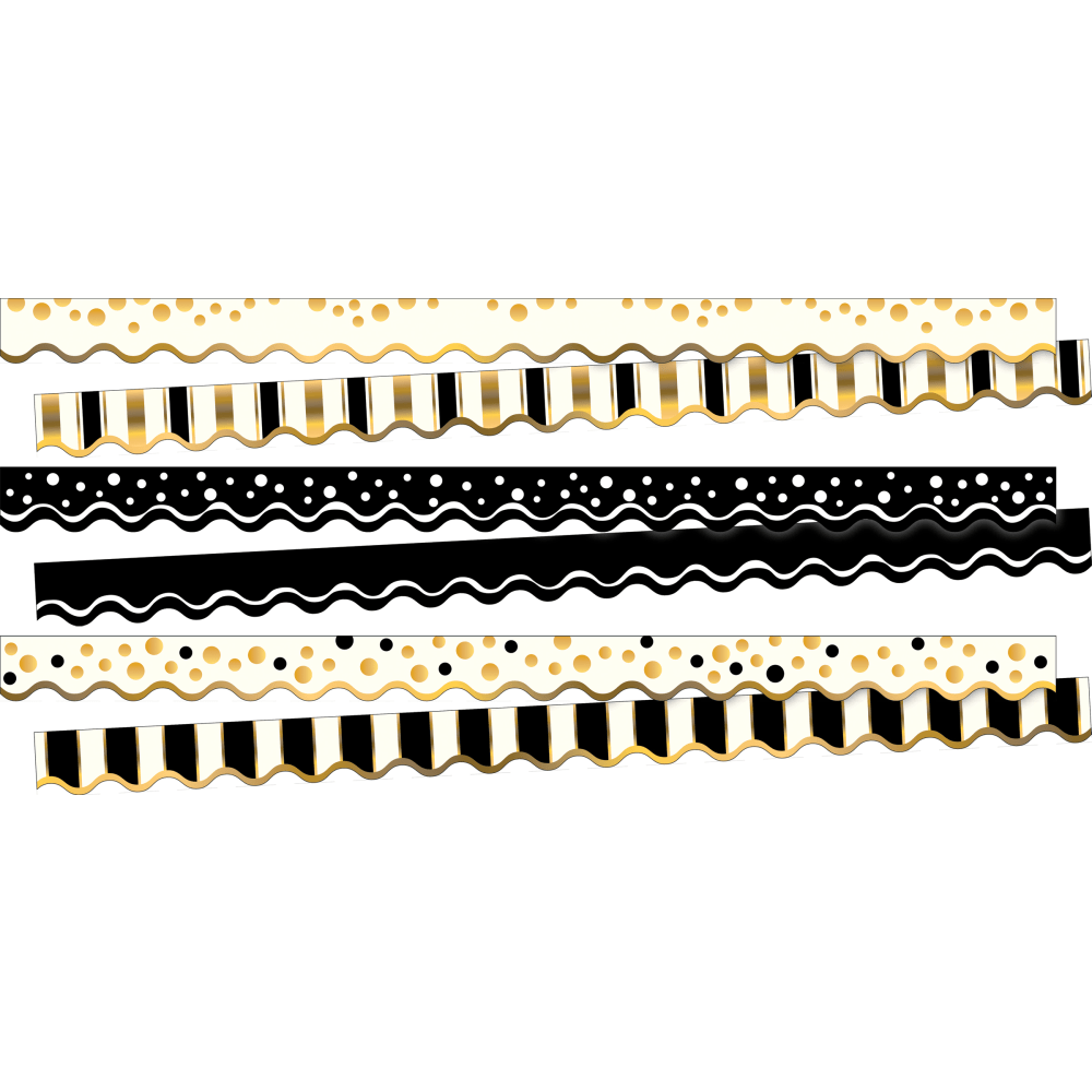 Barker Creek Double-Sided Scalloped Borders, 2-1/4" x