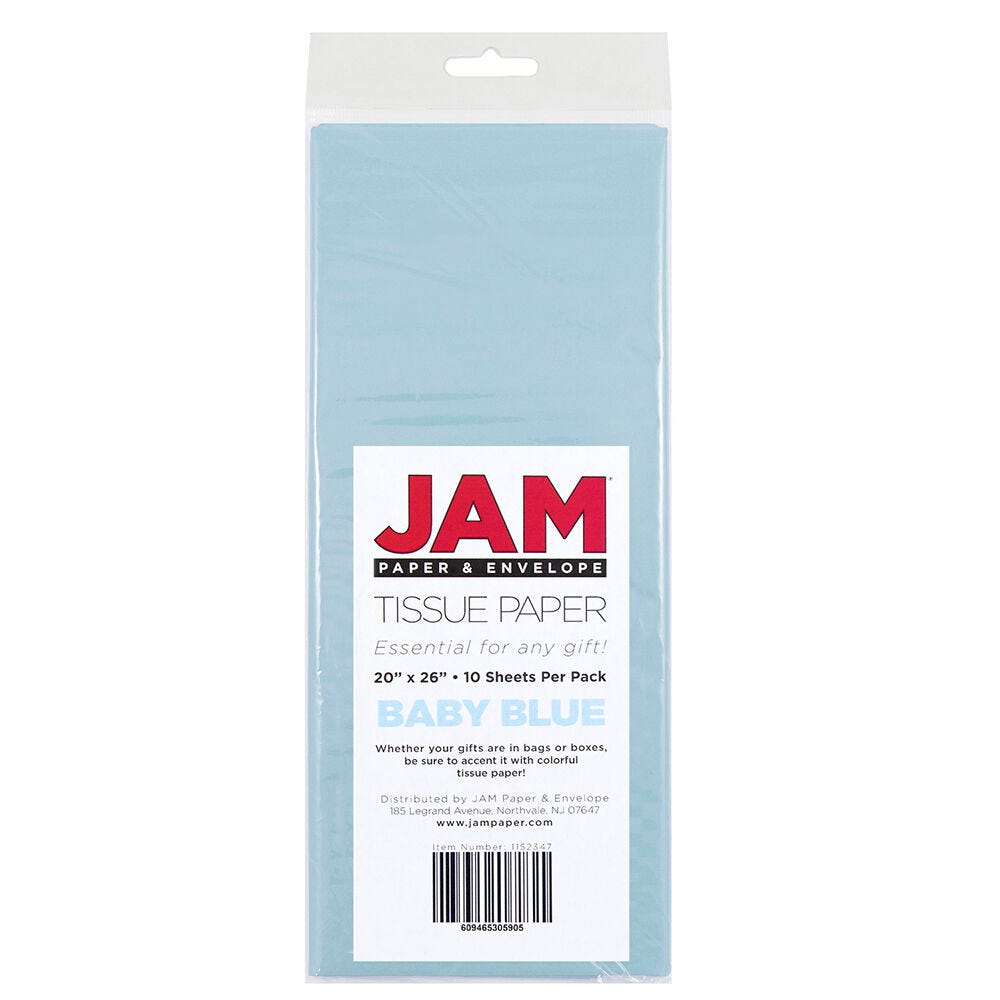 JAM Paper® Tissue Paper, 26"H x 20"W x