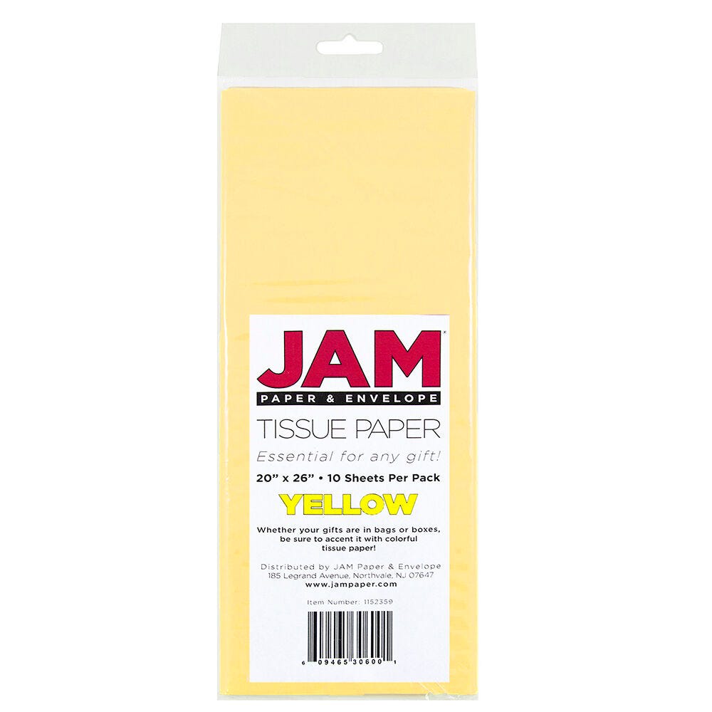 JAM Paper® Tissue Paper, 26"H x 20"W x