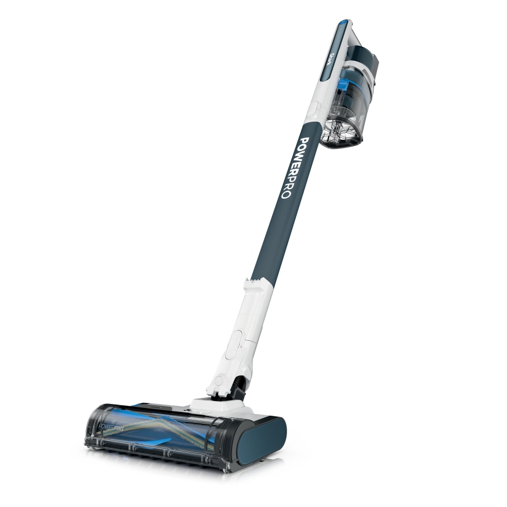 Shark PowerPro Pet Cordless Stick Vacuum, Blue/White, Total