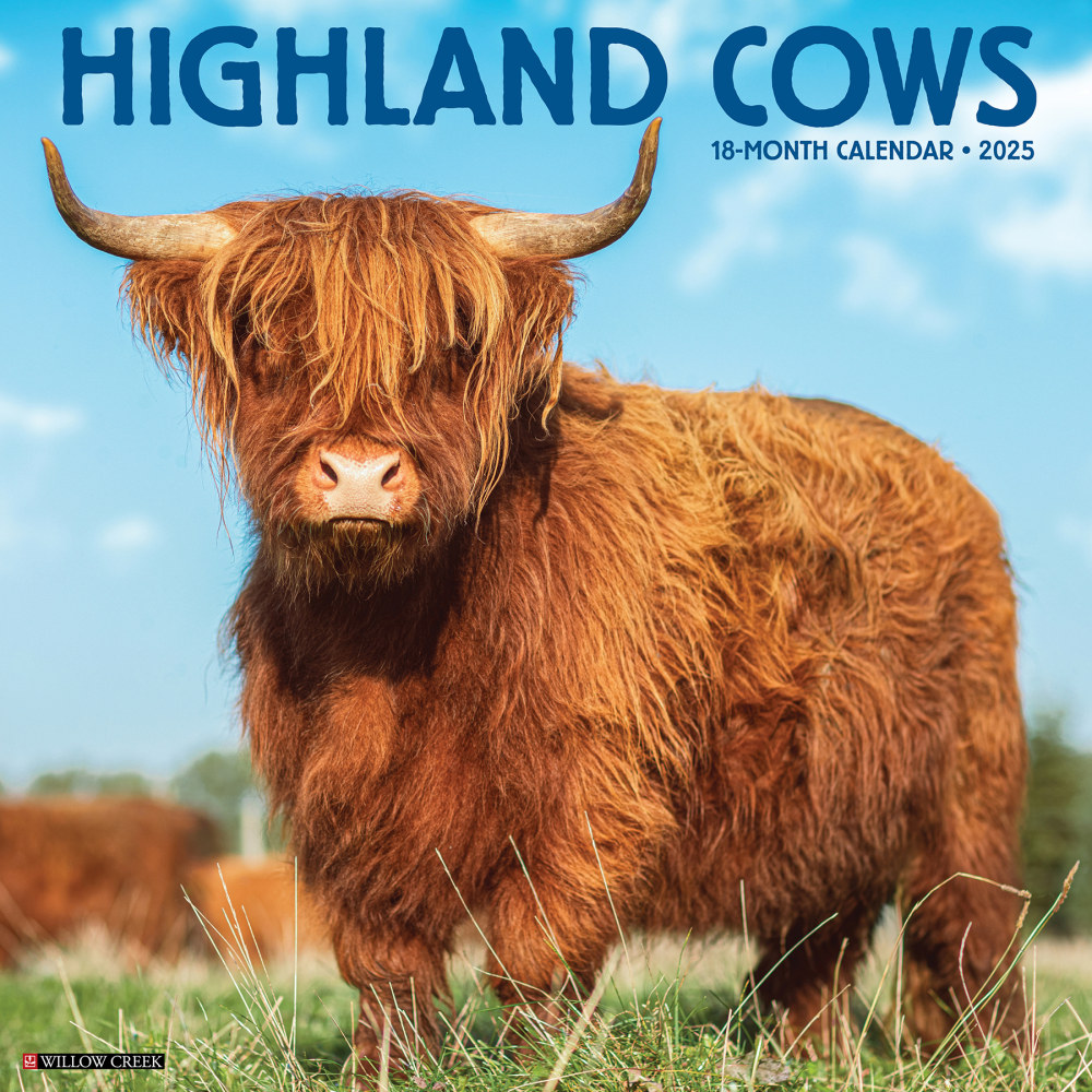 2025 Willow Creek Press Animals Monthly Wall Calendar,