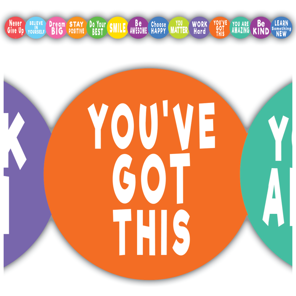 Teacher Created Resources Die-Cut Border Trim, 2-3/4" x