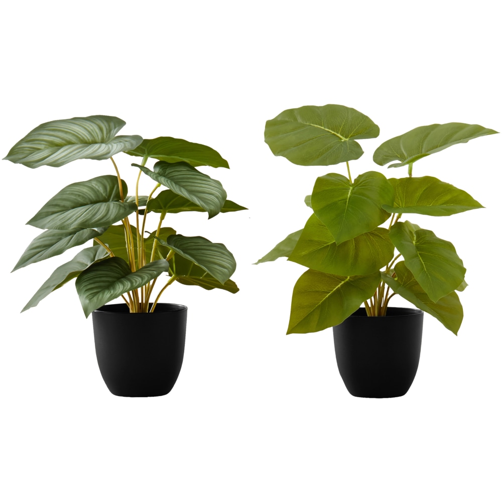 Monarch Specialties Priya 12-1/2”H Artificial Plants With Pots,