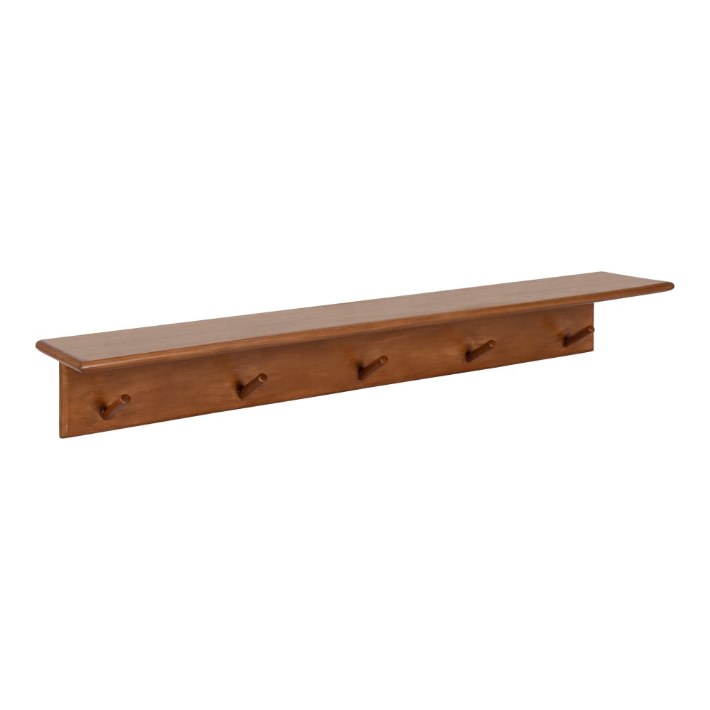 Kate and Laurel Alta Wood Wall Shelf With