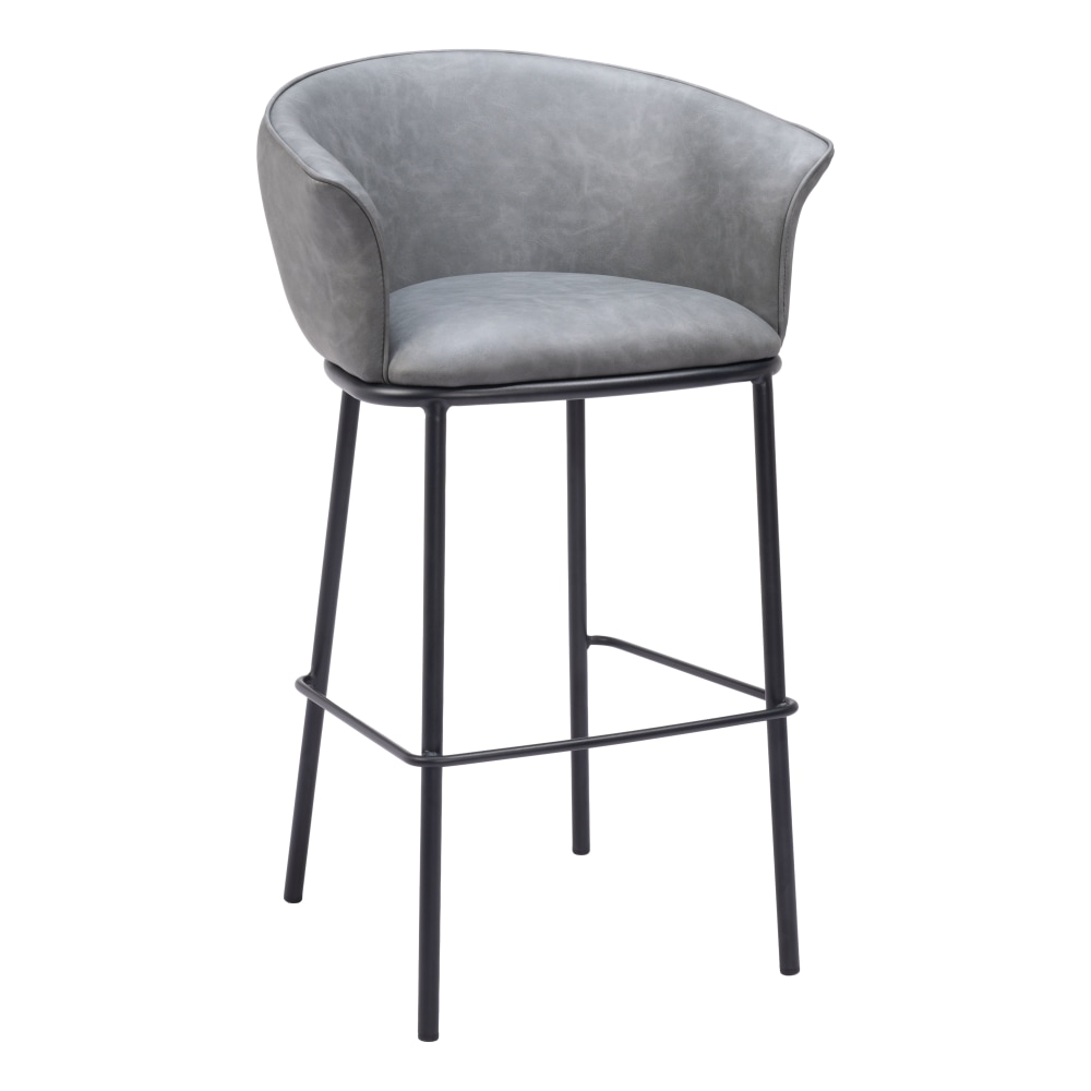 Zuo Garston Barstool, Gray