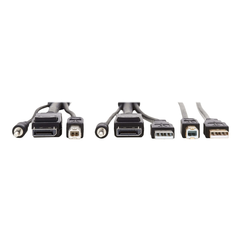 Tripp Lite DisplayPort KVM Cable Kit 4K USB