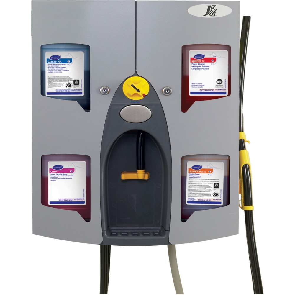 Diversey J-Fill QuattroSelect Dispensing System, 24-1/4"H x