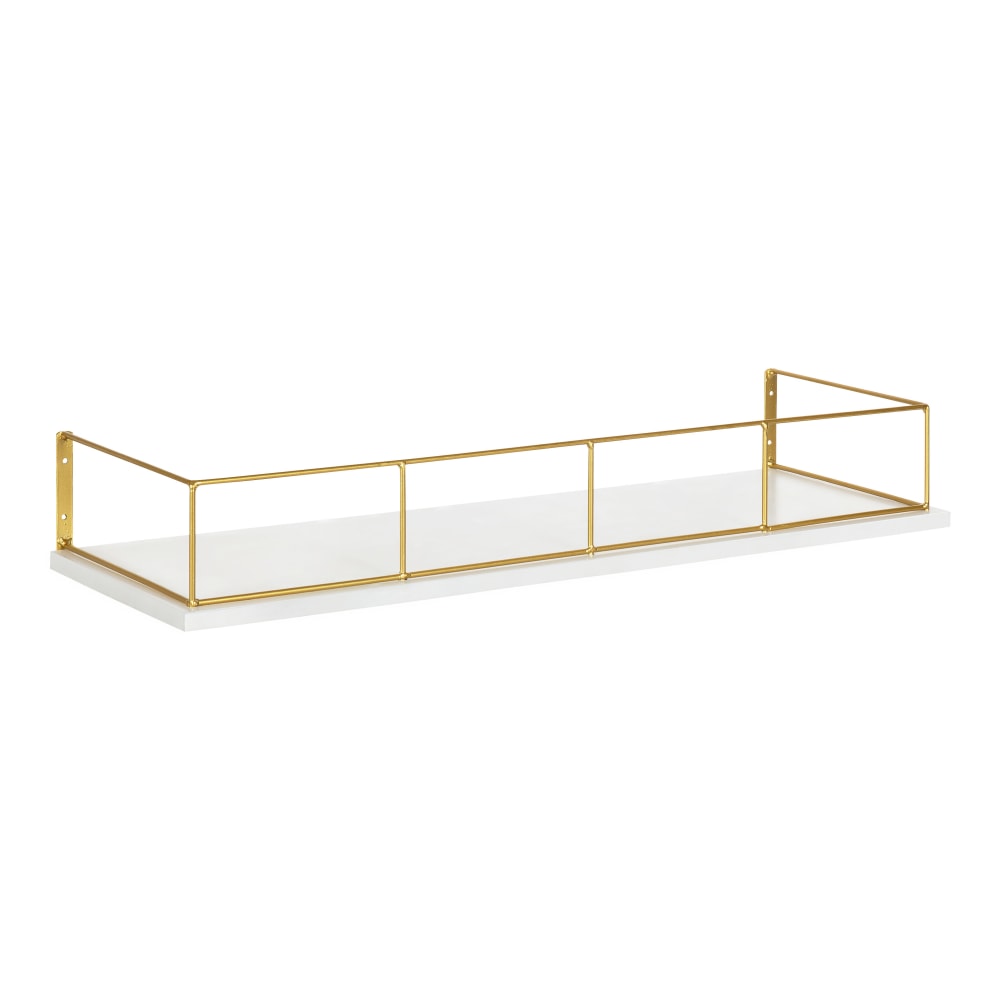 Kate and Laurel Benbrook Decorative Wall Shelf, 4H
