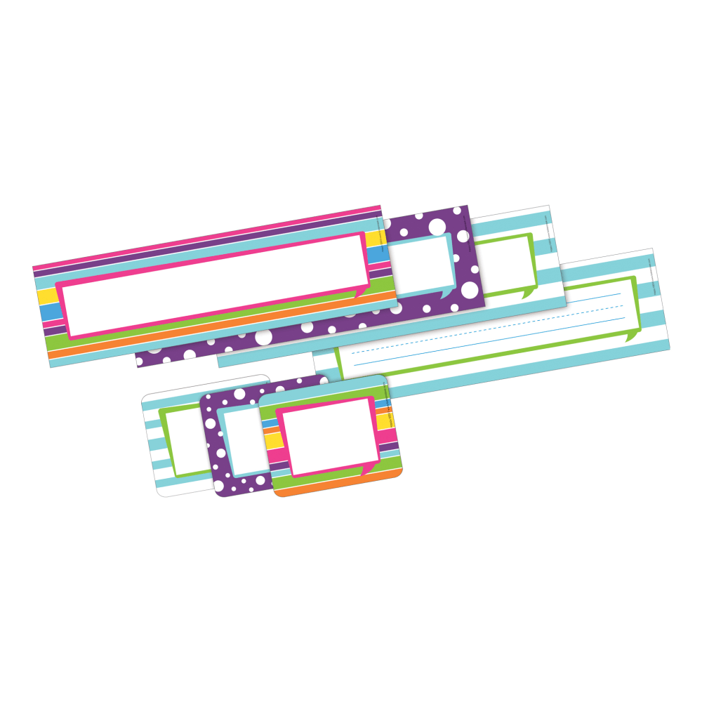 Barker Creek Name Tag & Name Plate Set,