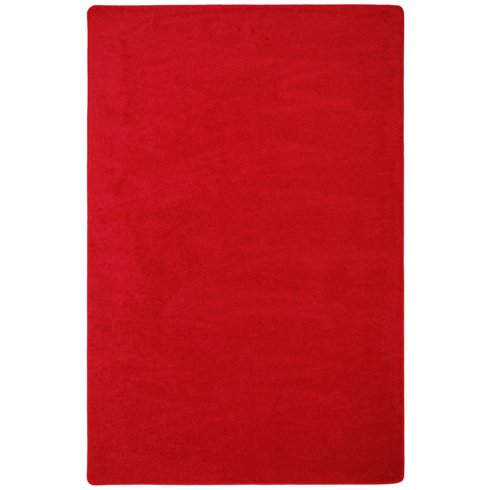 Joy Carpets Kid Essentials Solid Color Rectangle Area