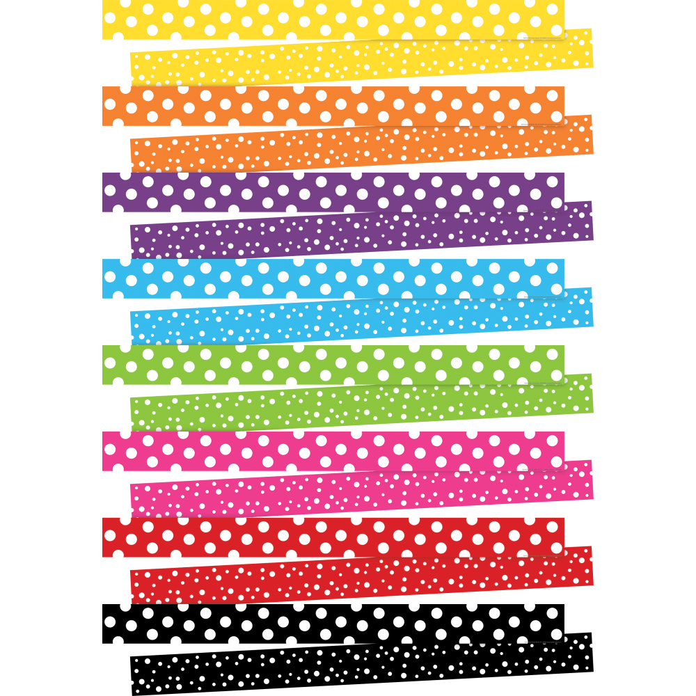 Barker Creek Double-Sided Borders, 3" x 35", Dot