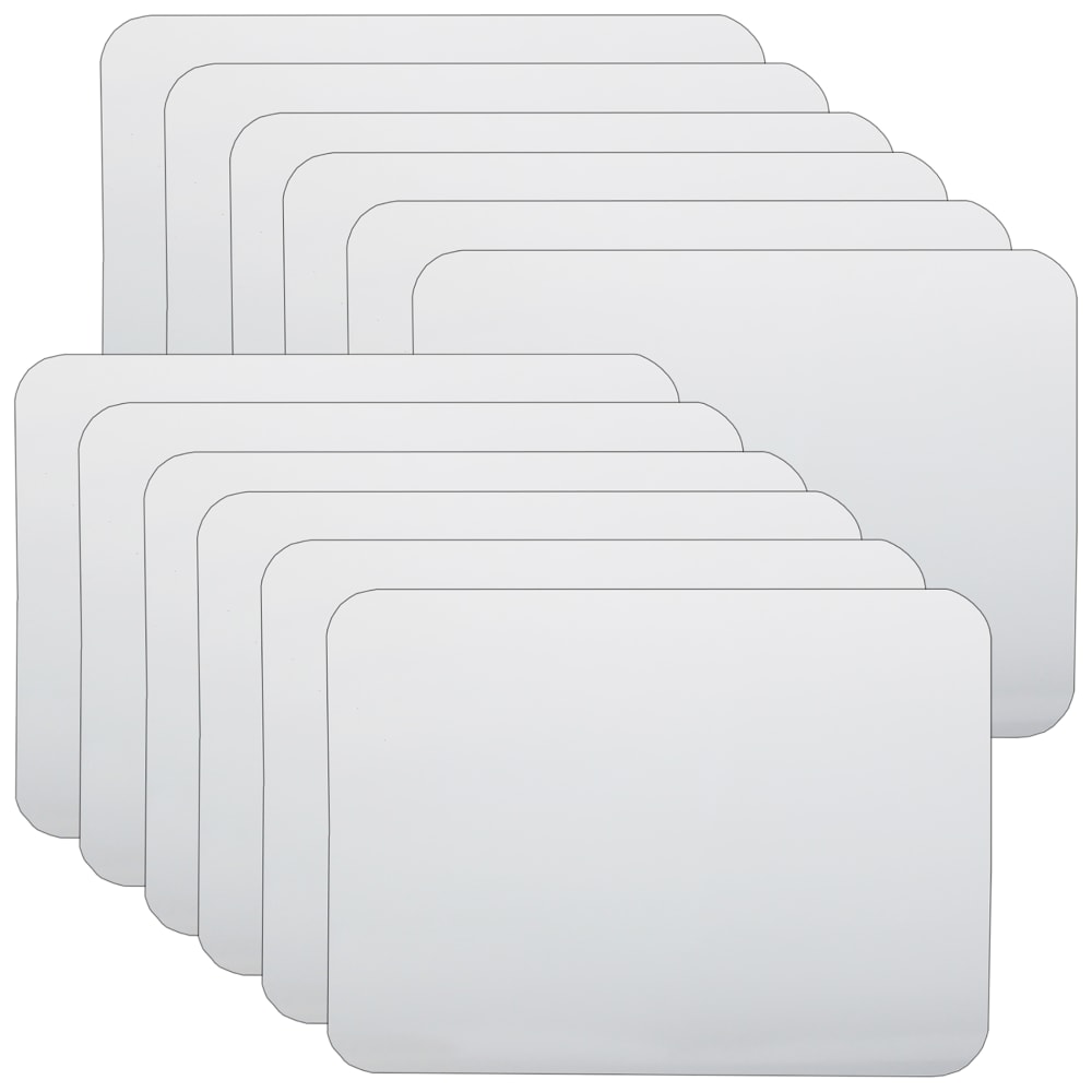 Flipside Products Two-Sided Dry-Erase Boards, 6" x 9",