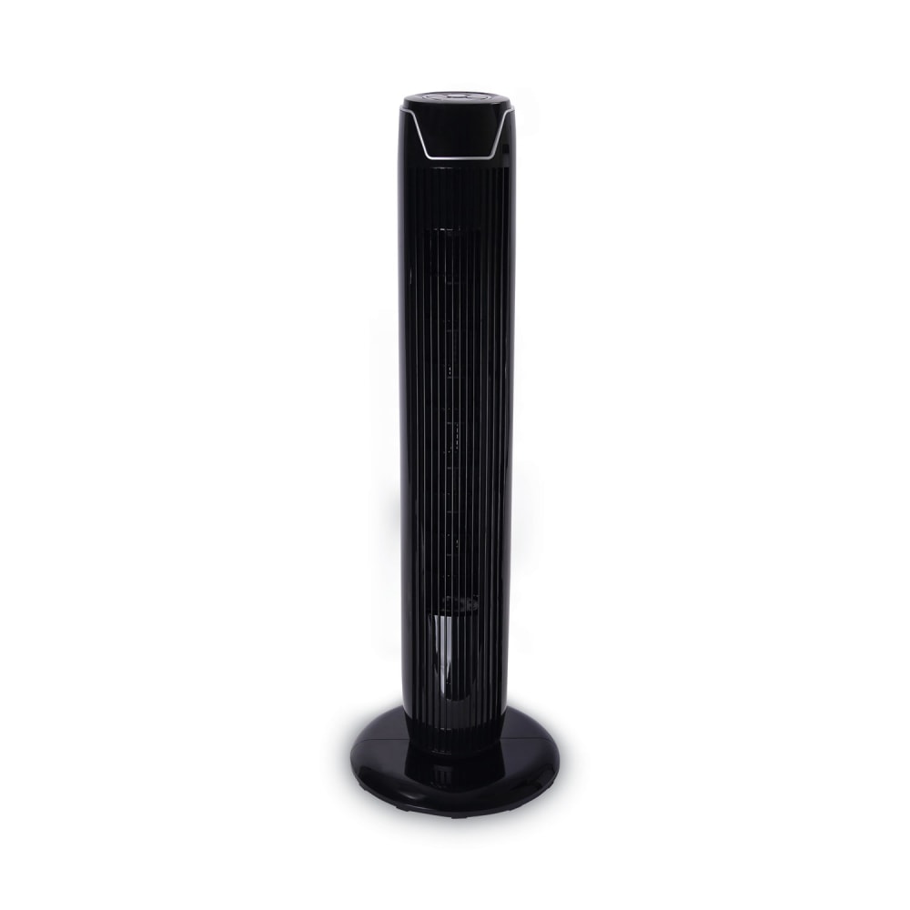 Alera® 36" 3-Speed Oscillating Tower Fan with Remote
