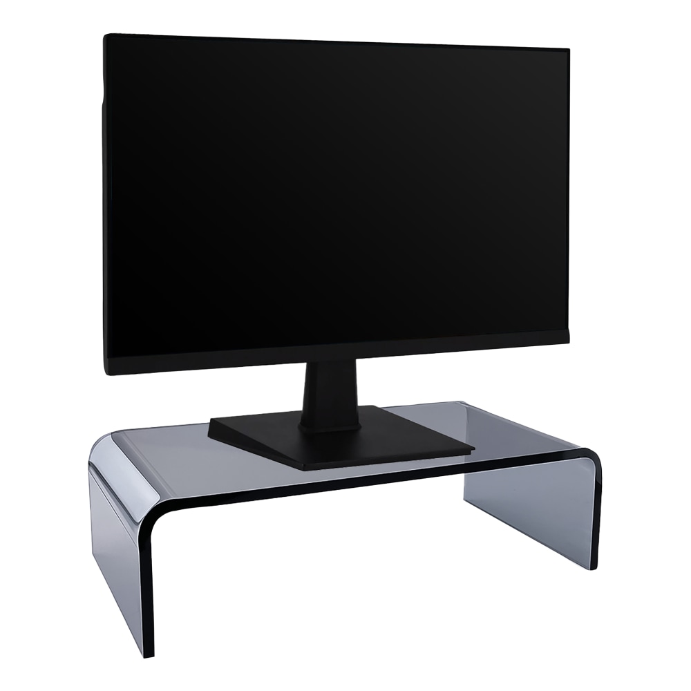 Realspace® Lucenti Acrylic Monitor Stand, 4"H x 15"W