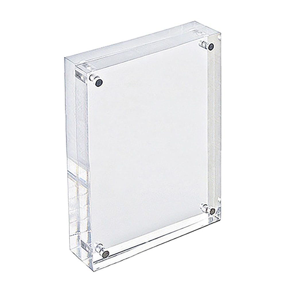 Azar Displays Magnetic Photo Frame Block, 3-1/2" x