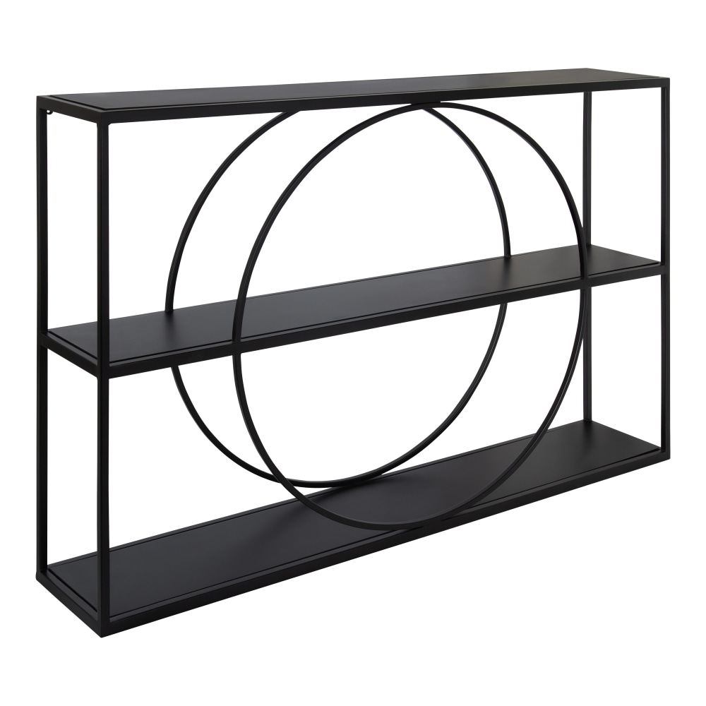 Kate and Laurel Pirzada Geometric Wall Shelves, 24”H