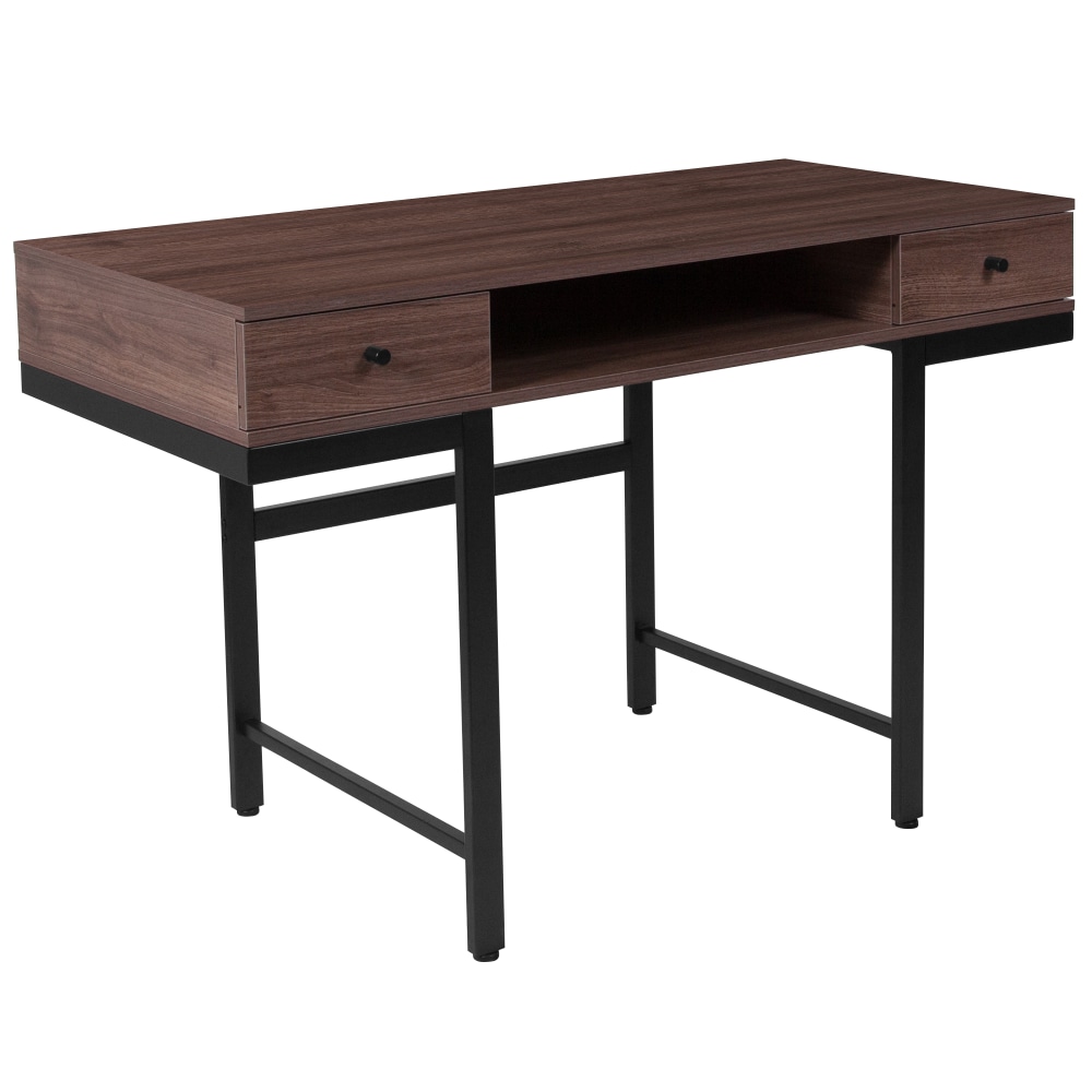 Flash Furniture Bartlett 48"W Computer Desk, Dark Ash