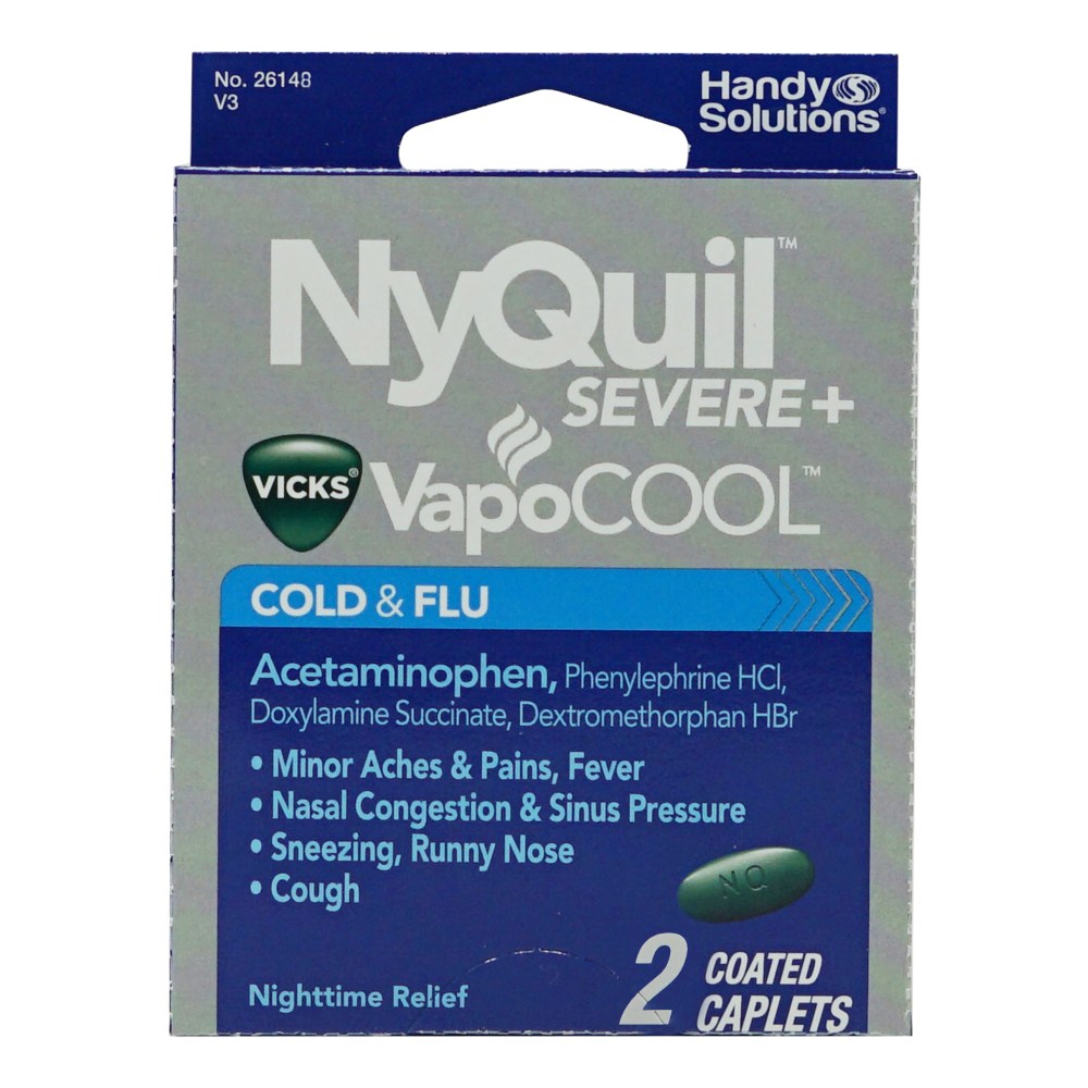 NyQuil VapoCOOL Cold & Flu Relief Medicine, Pack